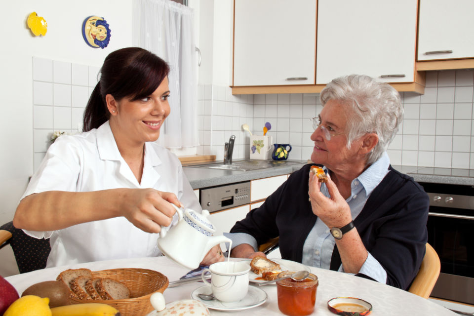 In-home meal assistance for seniors from Health Force of Georgia