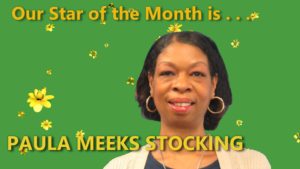 Paula Meeks Stocking is our Star of the Month - Health Force GA - April 2020