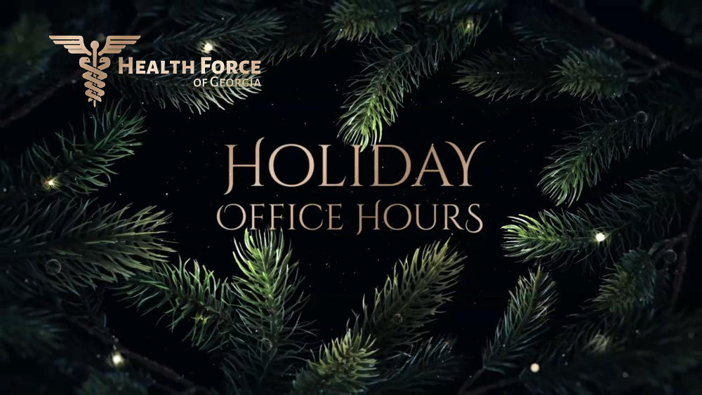 2021 Holiday Hours for Health force of Georgia