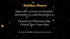 Health Force of Georgia Holiday Hours 2024